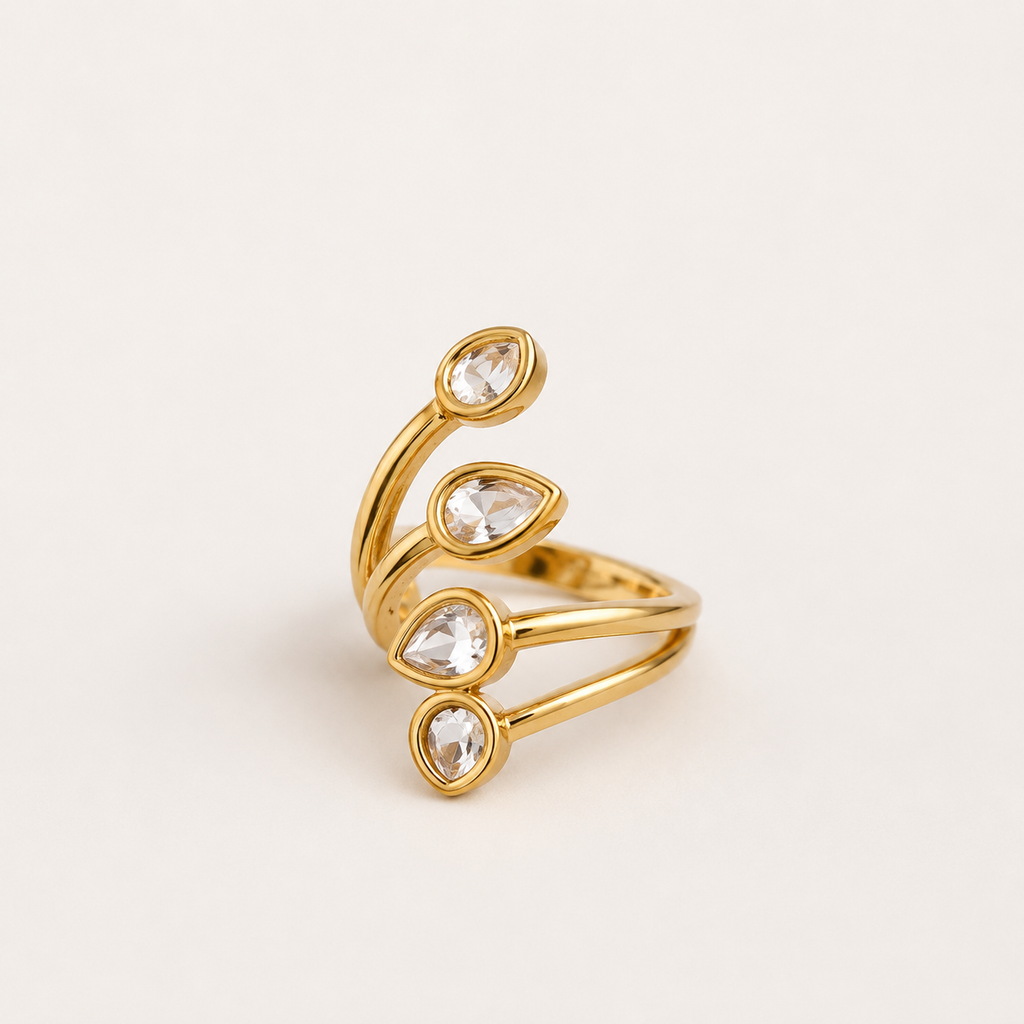 Crystal Wrap Ring
