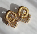 Crystal Knot Earrings